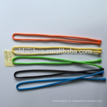 Reutilizables goma de silicona giro lazo de cable o grip Tie facotry y precio al por mayor